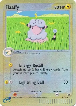 EX Dragon Flaaffy #27/97 reverse holo